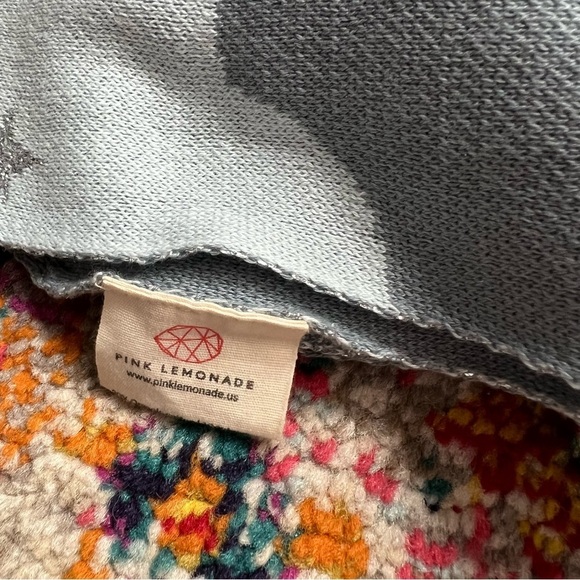 NWT PINK LEMONADE baby blanket and Burp Cloth set in Dreamy‎ Clouds Blue - Picture 10 of 15